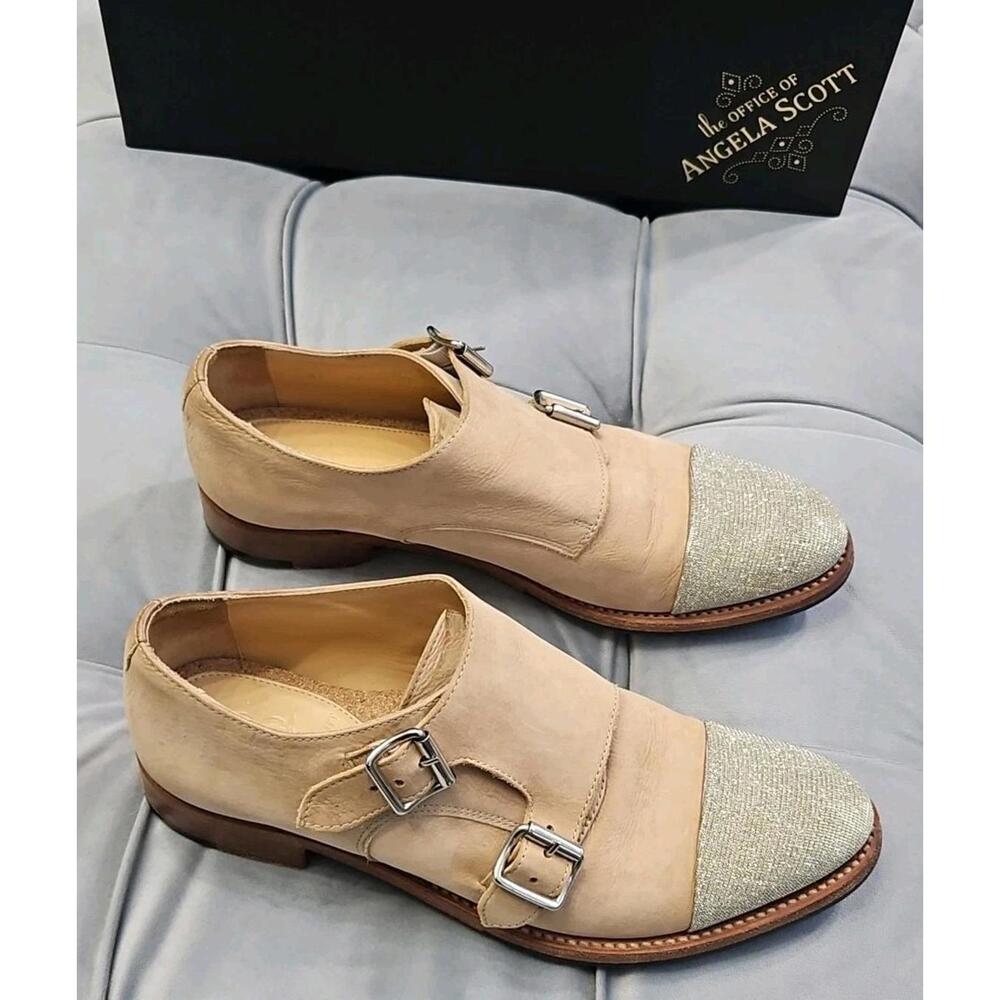 The Office of Angela Scott Mr. Colins Tan Womens Shoes 37 7